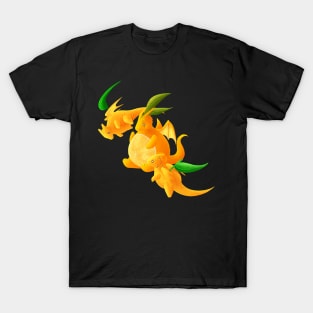 Kawaii Tangerines Dragons - Without Background T-Shirt